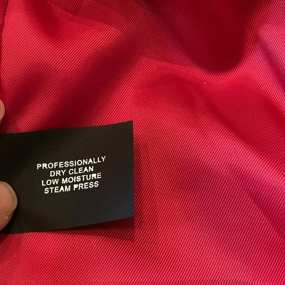 NWT! Ann Klein red wool coat - Picture 6 of 12